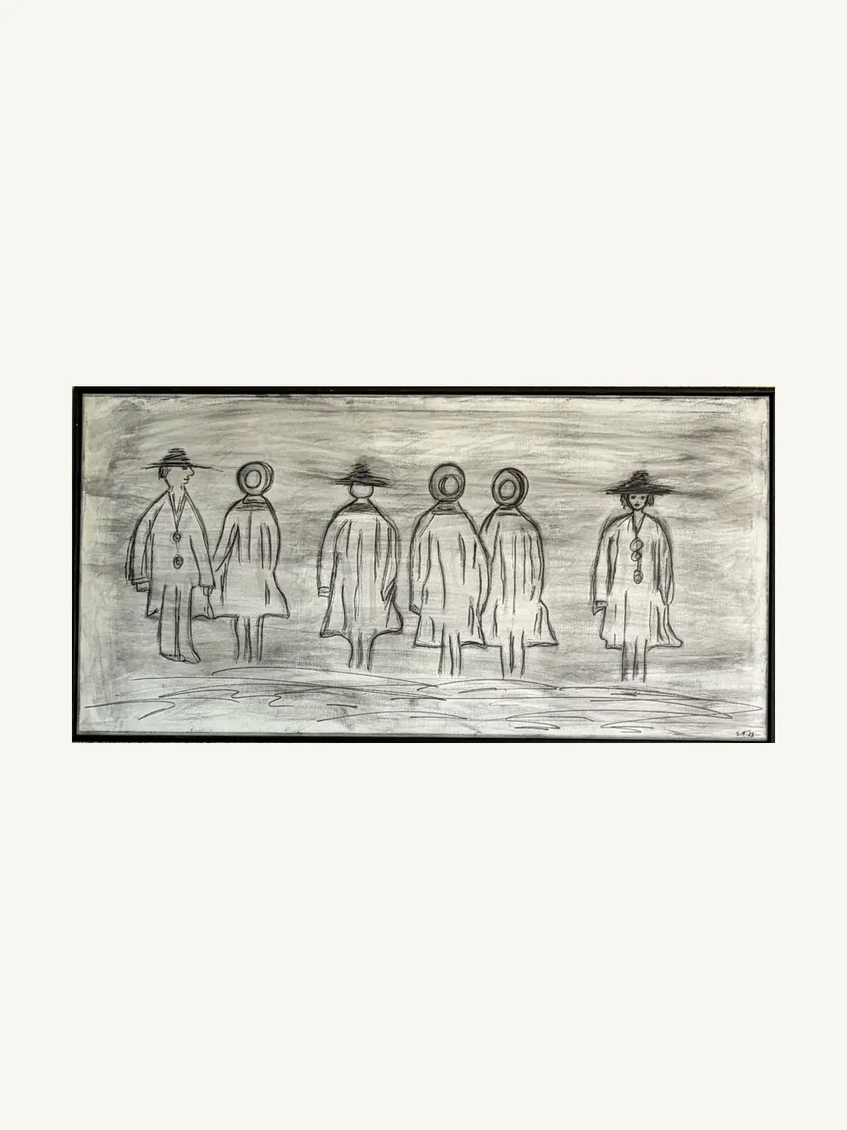 Suzy Forel, Mixed-Media-Werk, Nr. 64, 2023