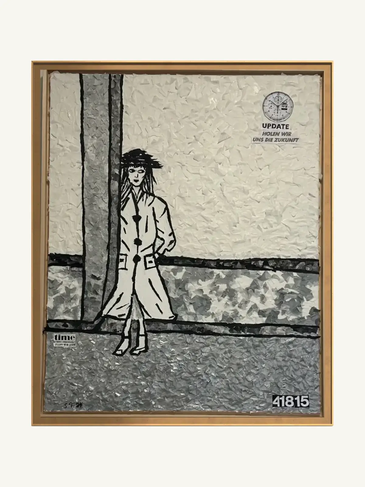 Suzy Forel, Mixed-Media-Werk, Nr. 86, 2026
