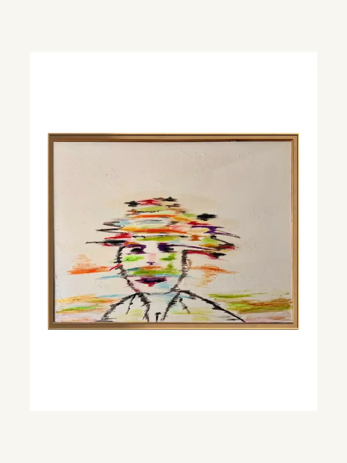Suzy Forel, Mixed-Media-Werk, Nr. 99, 2025