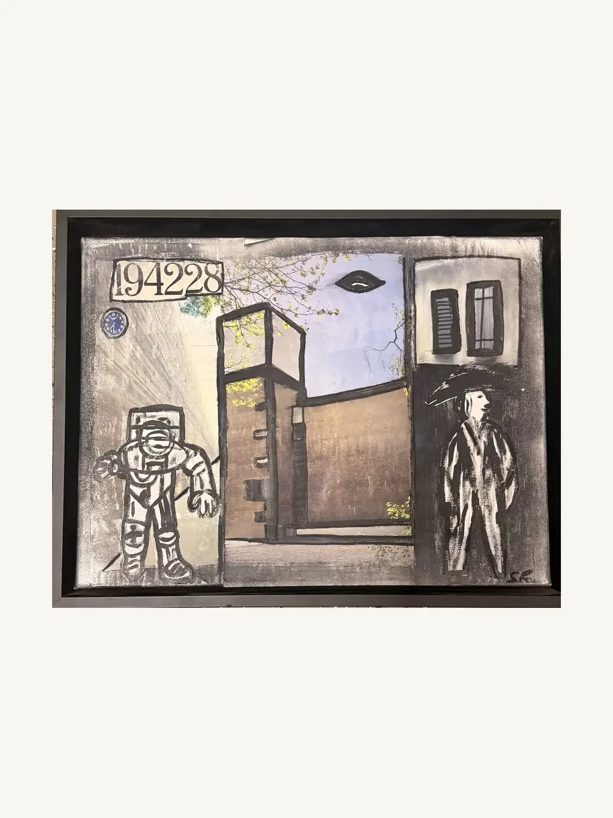Suzy Forel, Mixed-Media-Werk, Nr. 2, 2019