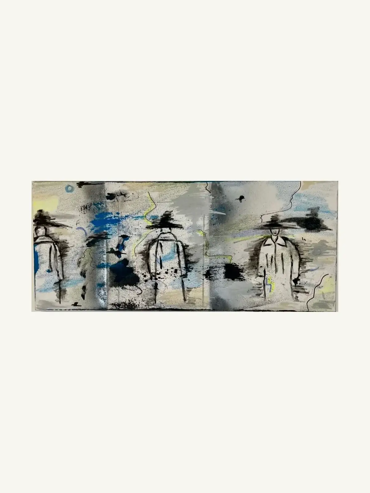 Suzy Forel, Mixed-Media-Werk, Nr. 49, 2022