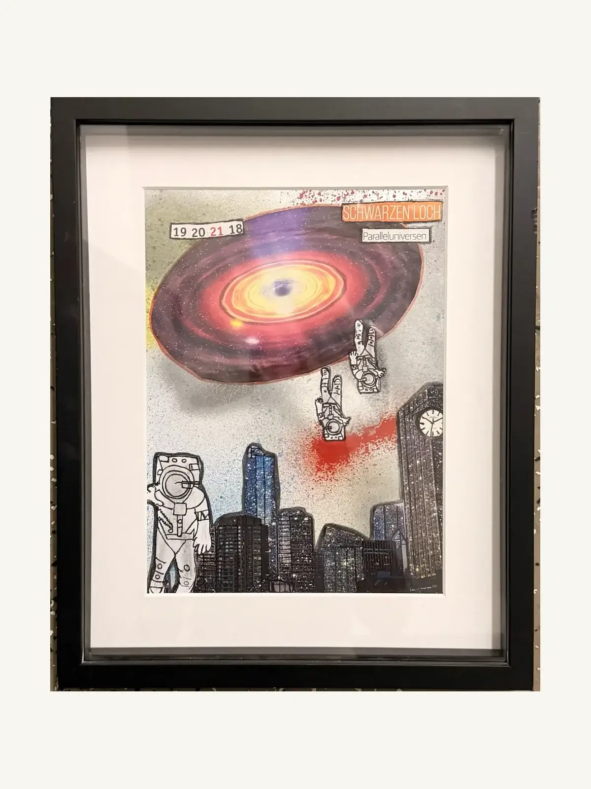 Suzy Forel, Mixed-Media-Werk, Nr. 53, 2022