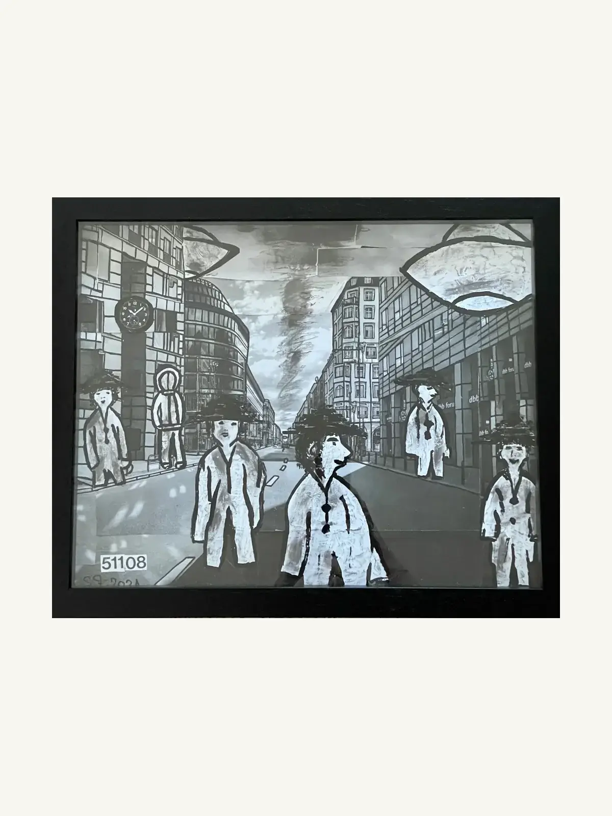 Suzy Forel, Mixed-Media-Werk, Nr. 32, 2021
