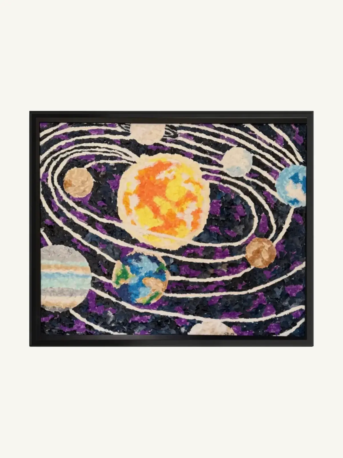 Suzy Forel, Mixed-Media-Werk, Nr. 92, 2024