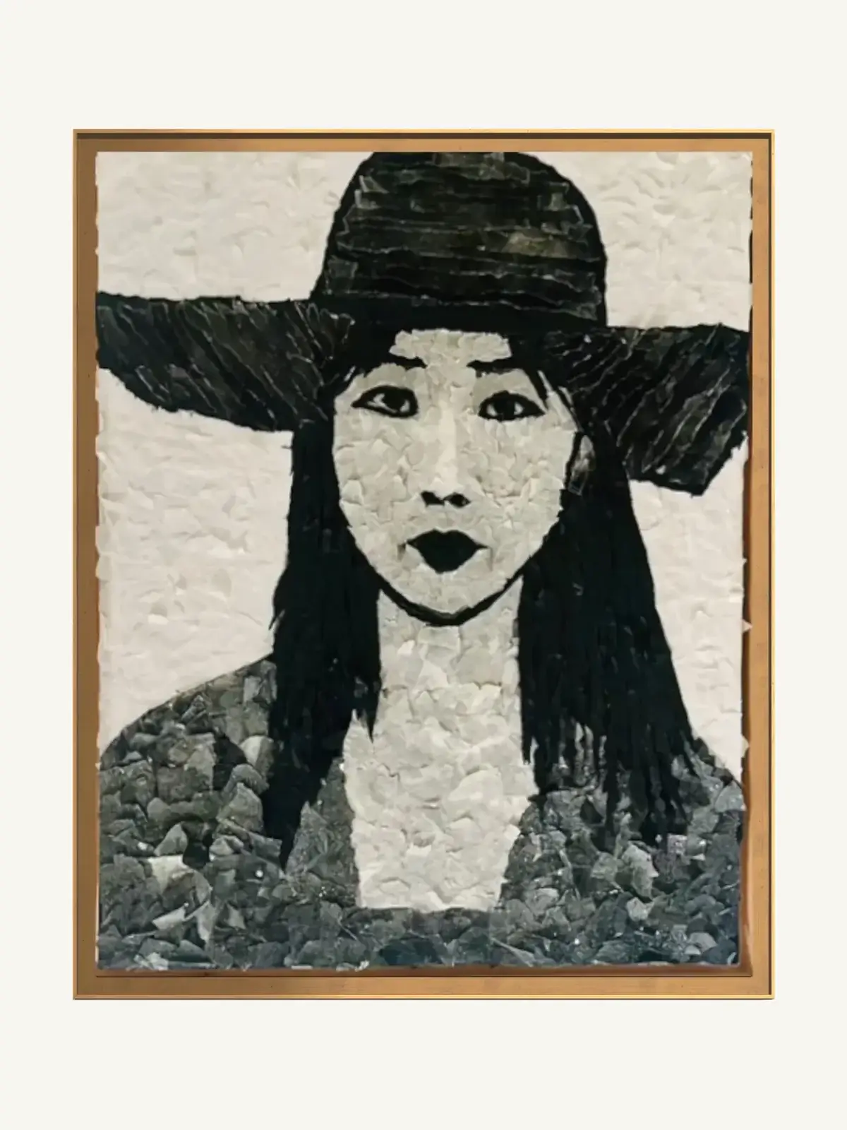 Suzy Forel, Mixed-Media-Werk, Nr. 93, 2024