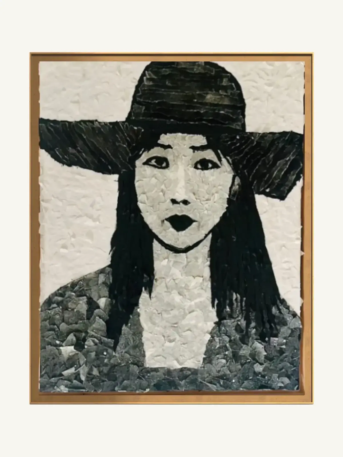 Suzy Forel, Mixed-Media-Werk, Nr. 93, 2024