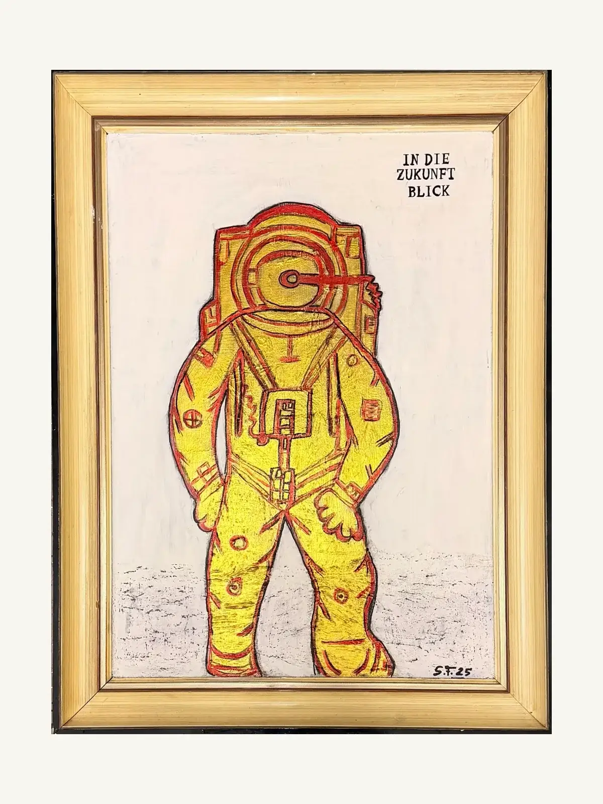 Suzy Forel, Mixed-Media-Werk, Nr. 97, 2025