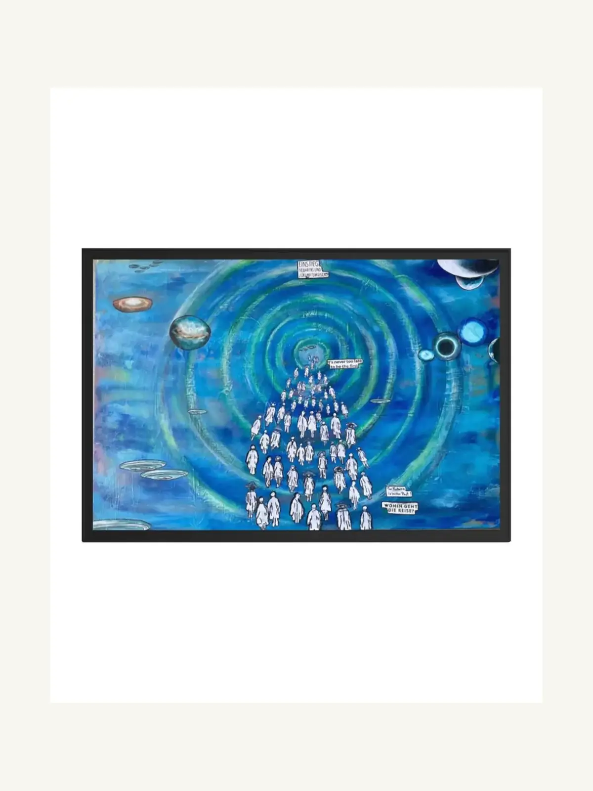 Suzy Forel, Mixed-Media-Werk, Nr. 62, 2023